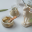 Bol à mélanger en verre soufflé à la main 2,5 " x 1,5 »