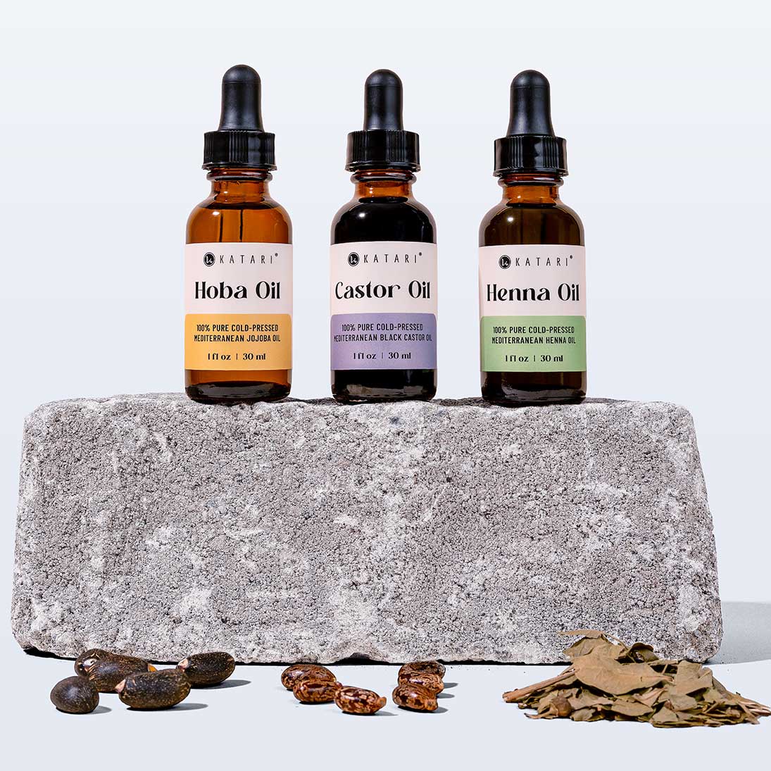 3 elemental ingredients for versatile care for hair, brows and lashes (and skin too)