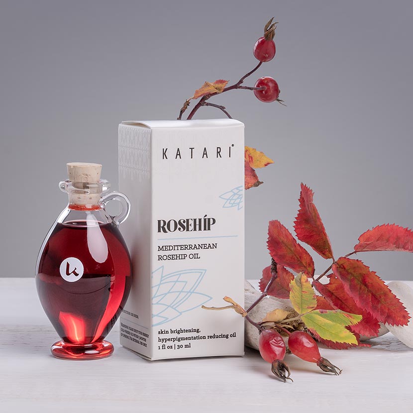 Rosehip Oil | 100% pure, cold-pressed Vit. A & C brighetning oil – Katari  Beauty