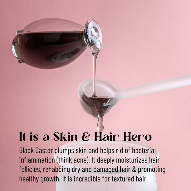 Black Castor Oil | 100% pure, cold-pressed moisturizing oil for hair & brows