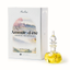 Katari Amour d'été perfume oil, 0.5 fl oz hand-blown glass bottle with its box