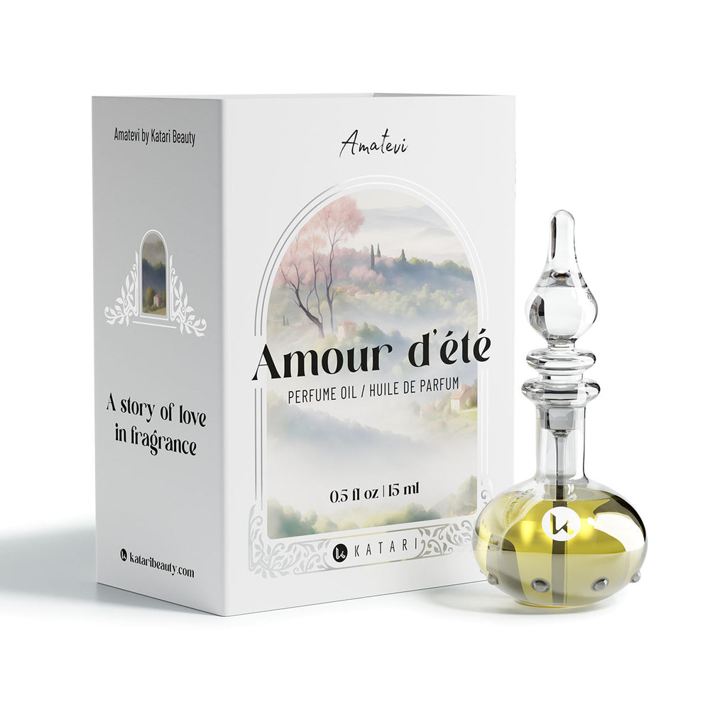 Amatevi - Amour d'ete | Perfume Oil (100% pure, alcohol-free, made in France)