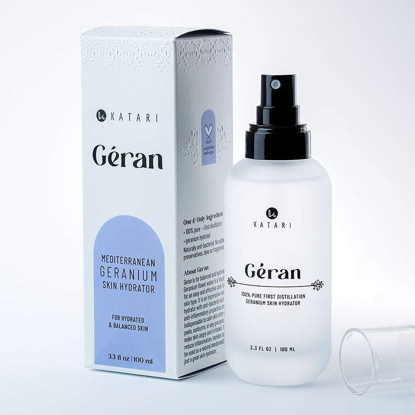 Geranium Moisturizing Flower Water | 100% pure first distillation geranium hydrosol - Geran