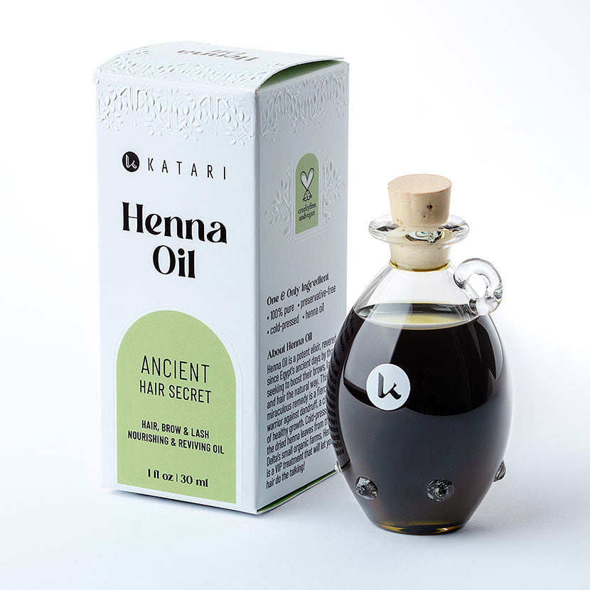 Pure, cold-pressed henna oil - 1 fl oz / 30 ml