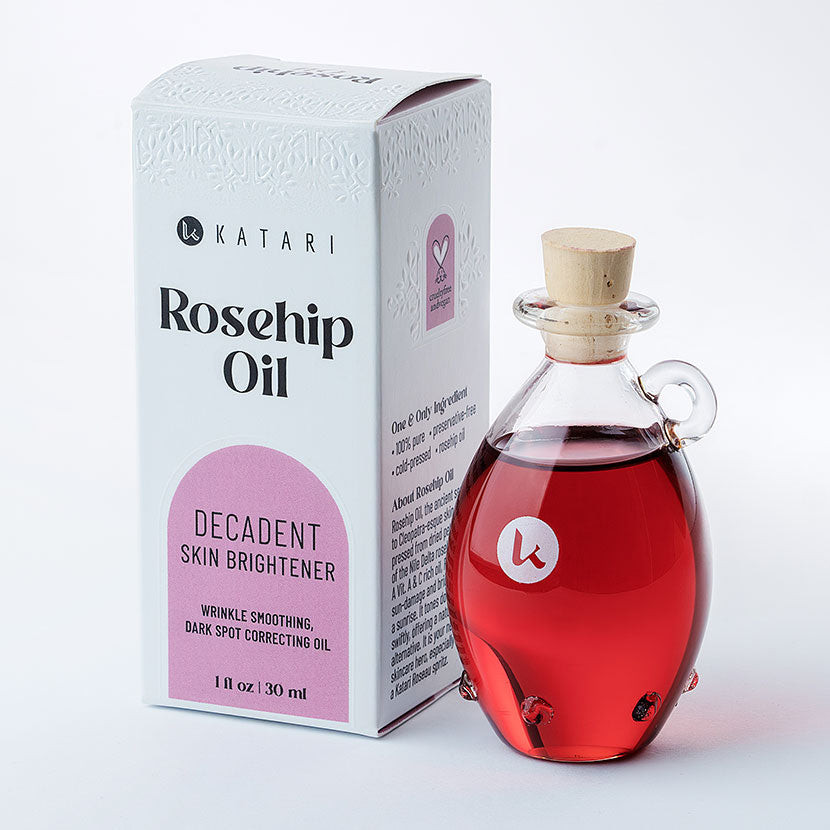 Rosehip Oil | 100% pure, cold-pressed Vit. A & C brightening Oil