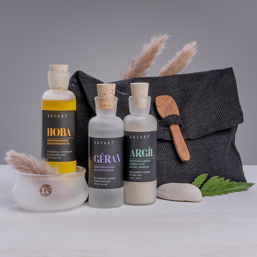 Family Skin Kit for most sensitive of skin types: jojoba oil 
