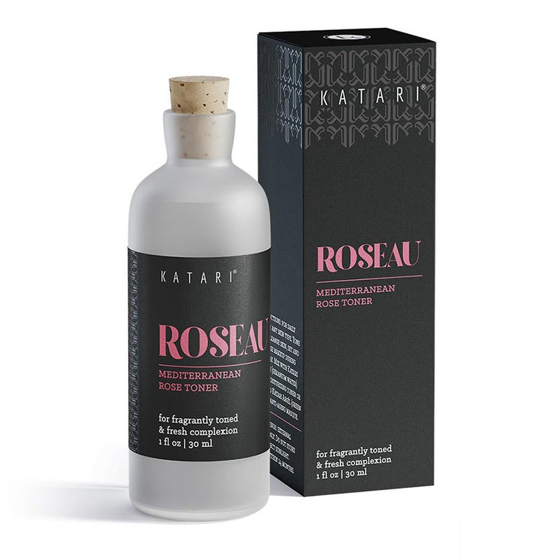 Anti-bacterial toner: repair capillary damage, rosacea & acne | 100% pure rose hydrolat - Roseau - Katari Beauty